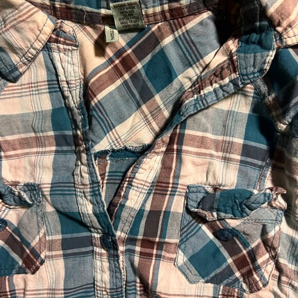 LovePotion Western Style Buttin Down Sz. XL‎ (B) - Picture 3 of 6